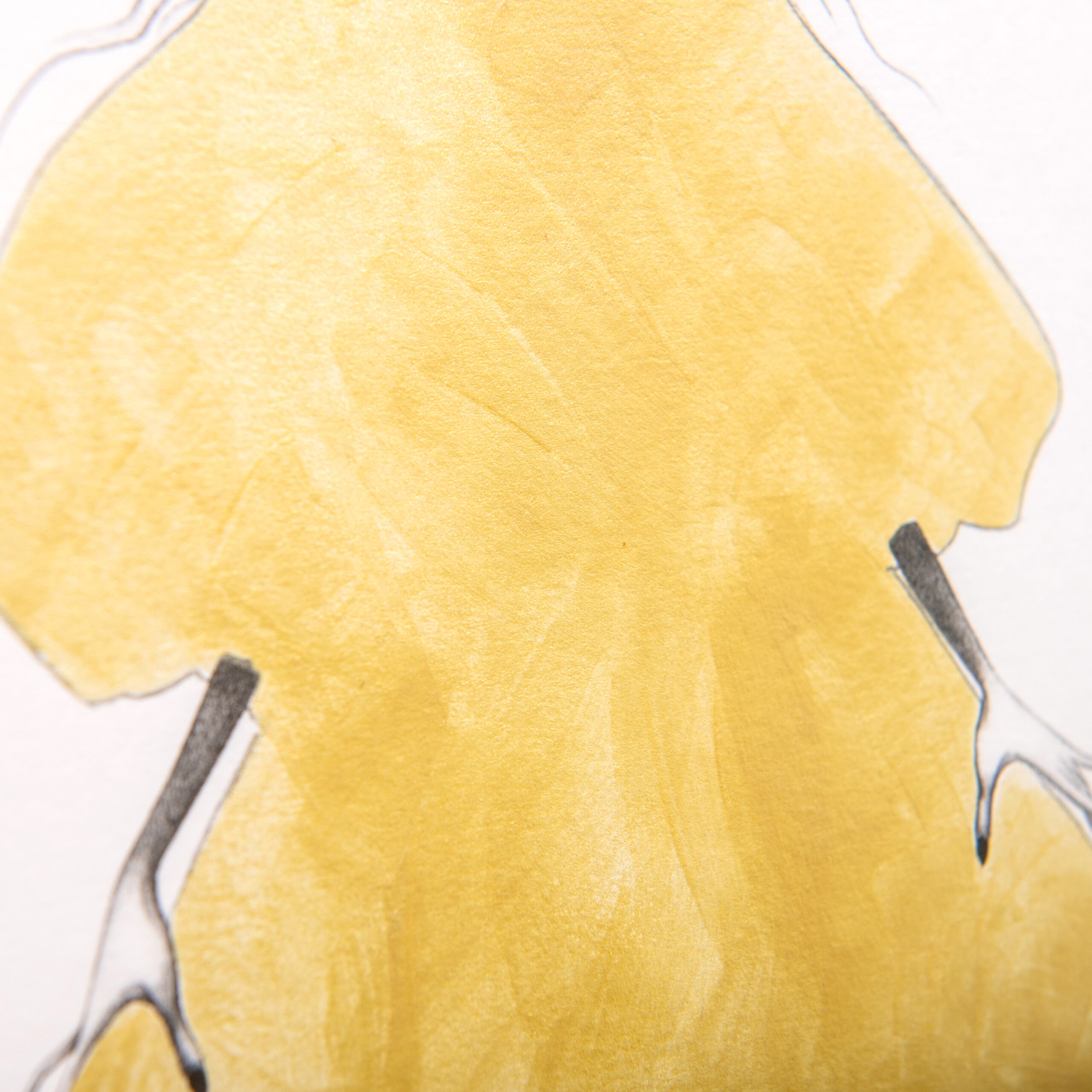 Woven Tales Dress - Gold Metallic - Image 3