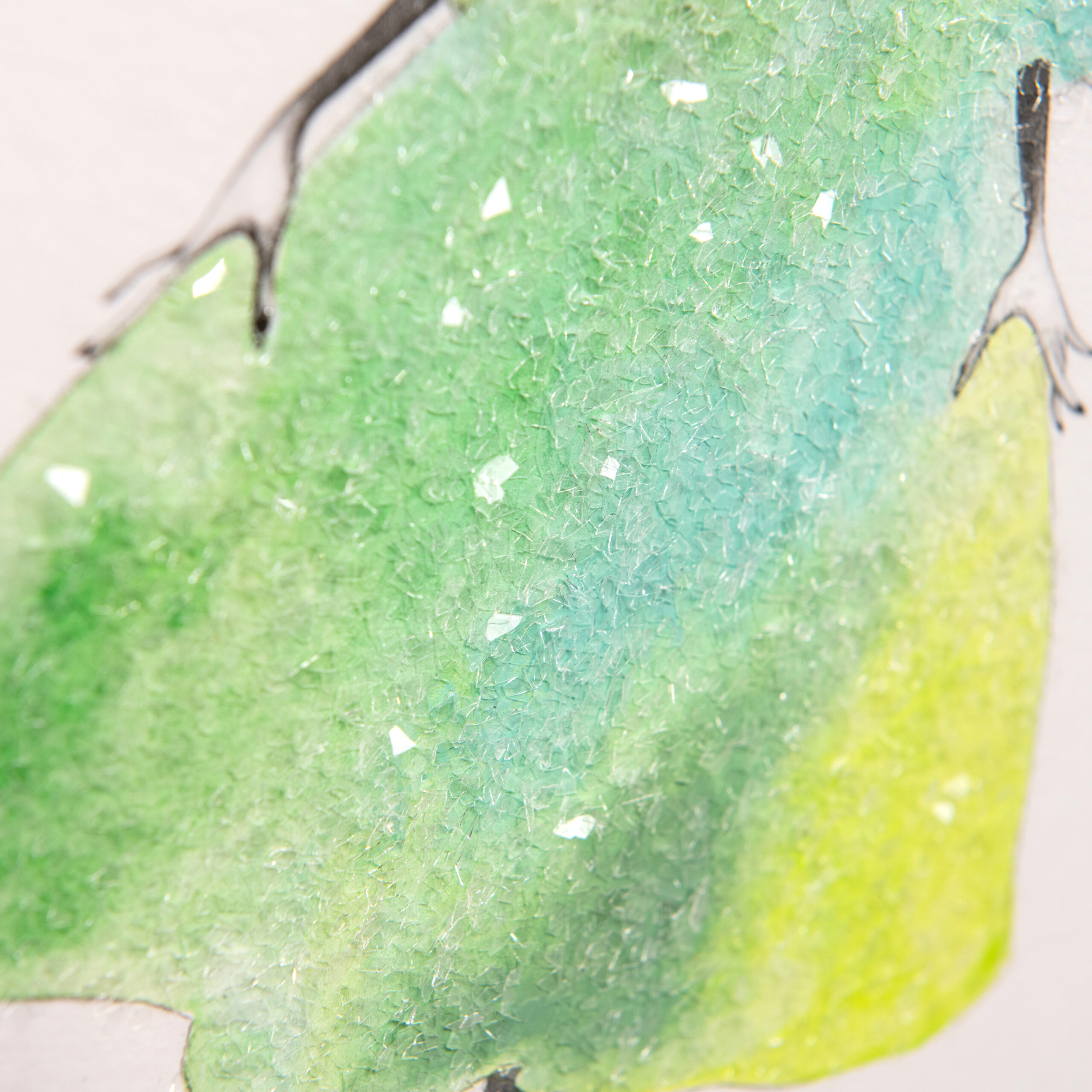 Woven Tales Dress - Green Diamond Dust - Image 4